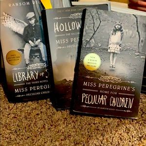 First three books of Miss Peregrine’s